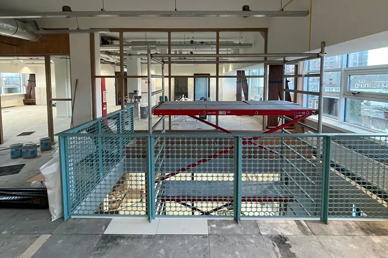 Hekwerken van circulair staal